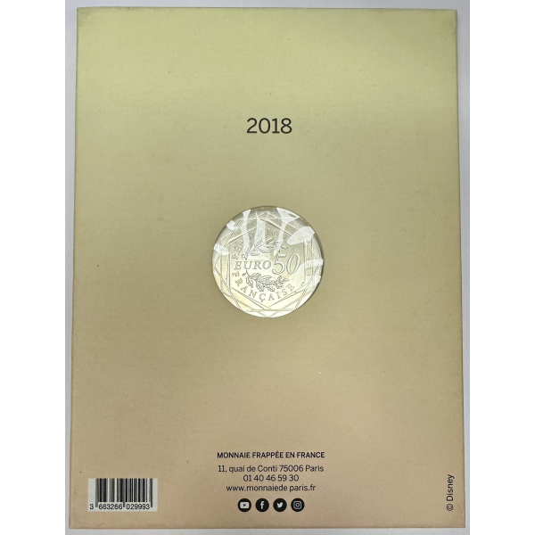 France - 50 Euro 2018 (La France)...
