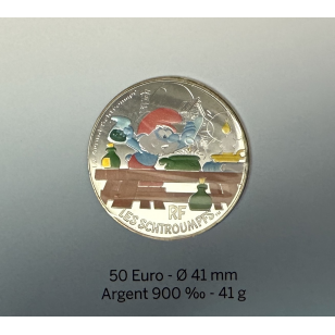 France - 50 Euro 2020 - Monnaie Colorisée en Argent // LE... 2