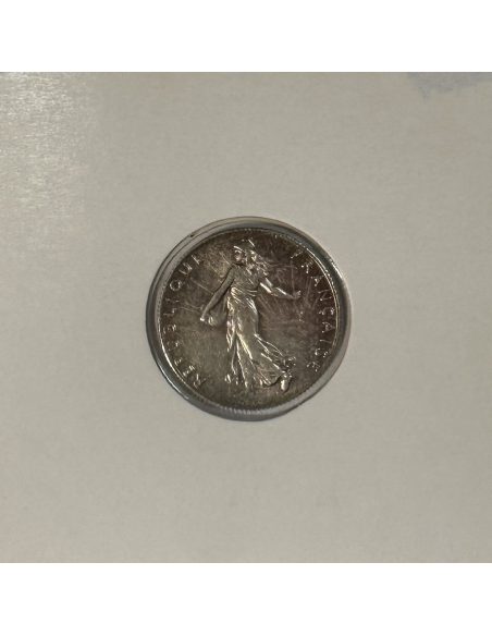50 CENTIMES SEMEUSE - 1899 - Pièce de monnaie en Argent // SUP