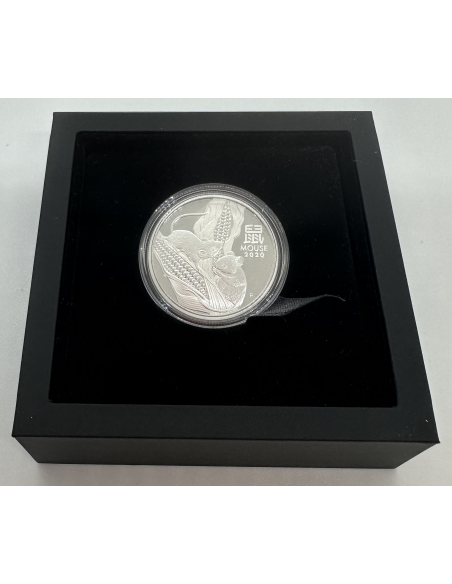 AUSTRALIE - 1/2 DOLLAR 2020 (1/2 OZ SILVER PROOF COIN AUSTR. LUNAR) SERIES III