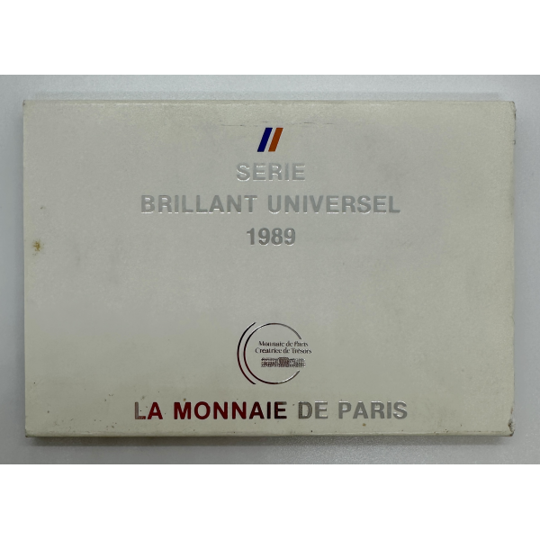 FRANCE - Coffret BU 1989 - La Monnaie...