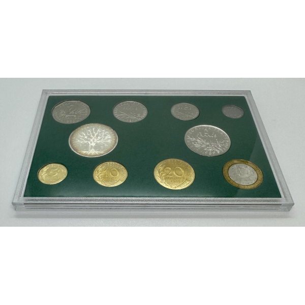 FRANCE - Coffret BU 1989 - La Monnaie...