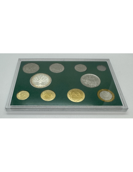 FRANCE - Coffret BU 1989 - La Monnaie de Paris // Série BRILLANT UNIVERSEL