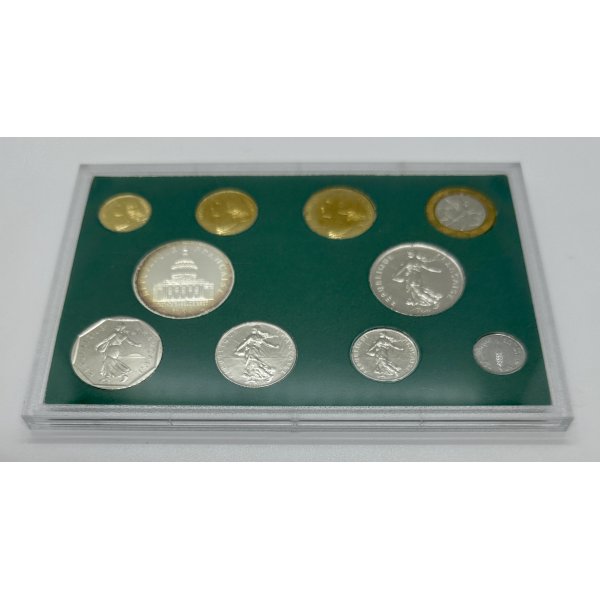 FRANCE - Coffret BU 1989 - La Monnaie...