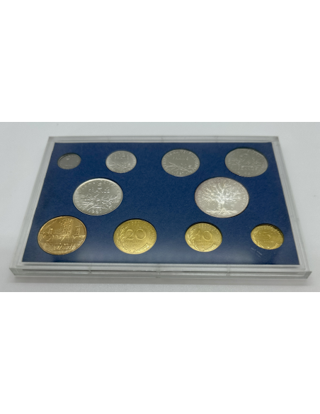 FRANCE - Coffret BU 1987 - La Monnaie de Paris // Série BRILLANT UNIVERSEL