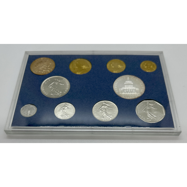 FRANCE - Coffret BU 1987 - La Monnaie...