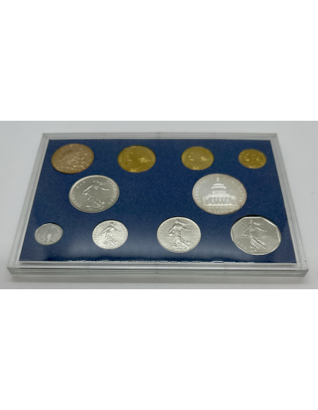 FRANCE - Coffret BU 1987 - La Monnaie de Paris // Série BRILLANT UNIVERSEL