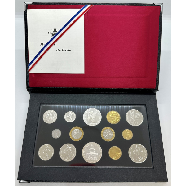 FRANCE - Coffret BE 1989 - La Monnaie...