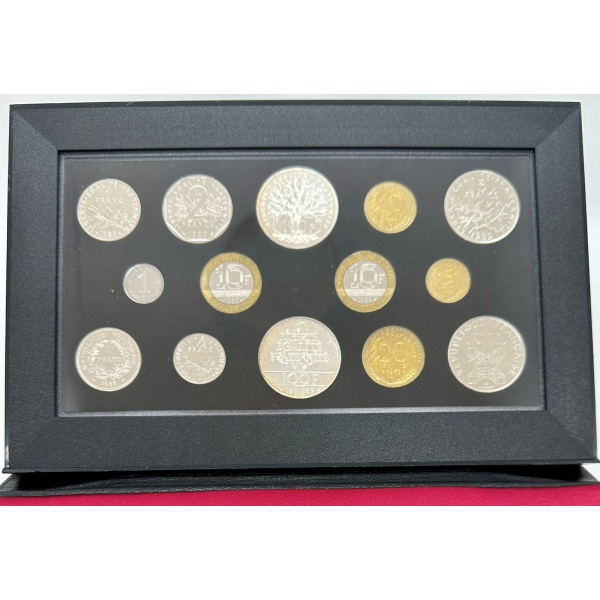 FRANCE - Coffret BE 1989 - La Monnaie...