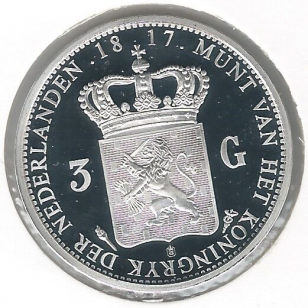 MEDAILLE DU PAYS-BAS - 3 FLORINS WILLEM I (9 999 Ex) 2006... 2