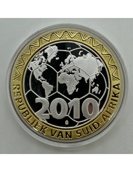 Médaille Française Cuivre Argenté - Participants Coupe du monde 2010