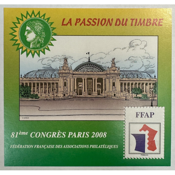 BLOC FFAP N° 2 - 81ème Congrès PARIS 2008