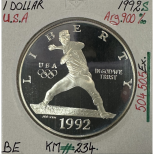 ETATS-UNIS - USA - 1 DOLLAR 1992 S - Pièce de Monnaie en...