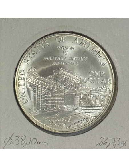 ETATS-UNIS - USA - 1 DOLLAR 1994 W - Pièce de Monnaie en argent // NEUVE