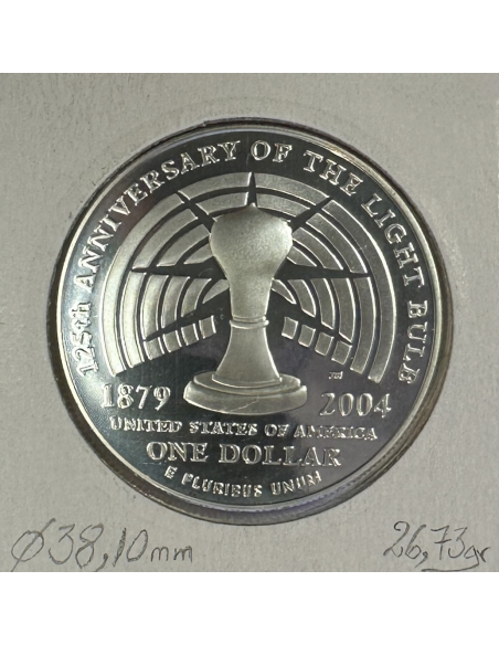 ETATS-UNIS - USA - 1 DOLLAR 2004 P - Pièce de Monnaie en argent // BE (REF 1)