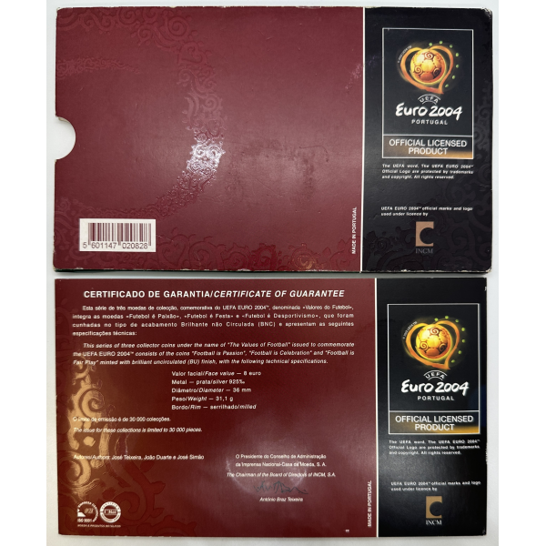 Portugal - Brillant Universel 2004...