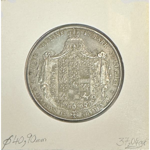 ALLEMAGNE (PRUSSE) 2 THALER (3-1/2...