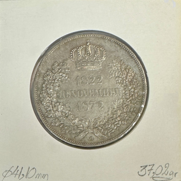 ALLEMAGNE (SAXE) 2 THALER (3-1/2...