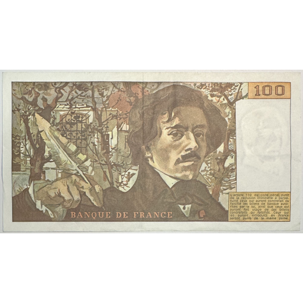 100 FRANCS DELACROIX (1979) M.10 -...