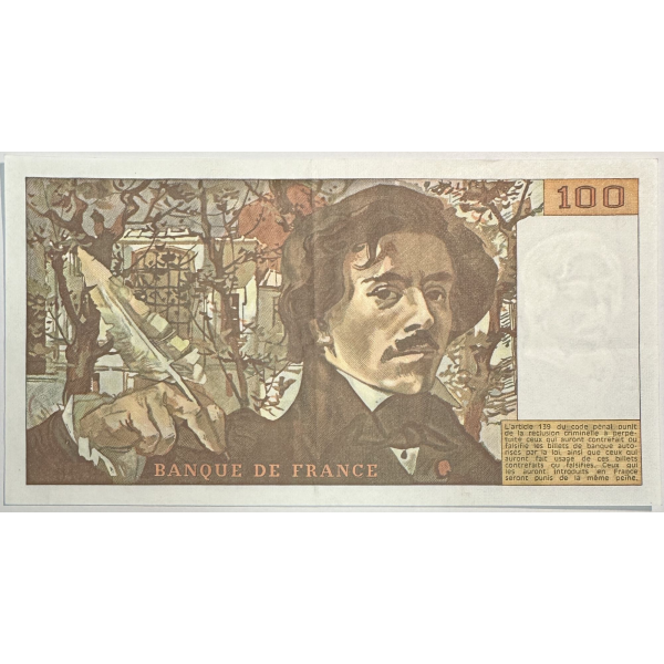 100 FRANCS DELACROIX (1979) R.10 -...