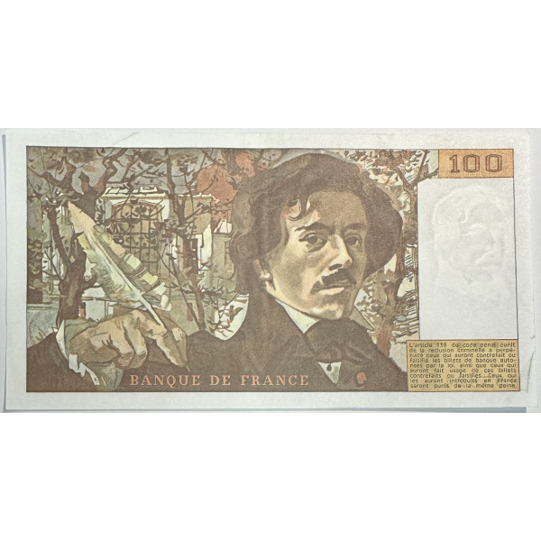 100 FRANCS DELACROIX (1979) Q.10 -...
