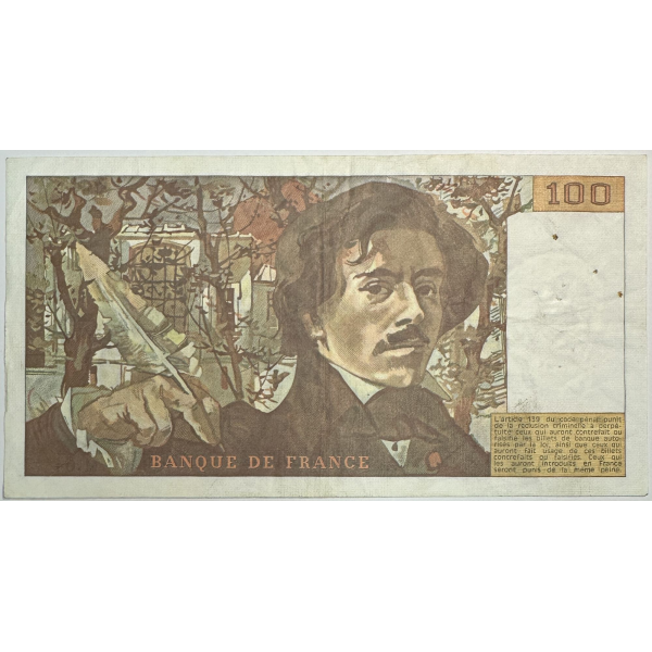 100 FRANCS DELACROIX (1983) M.64 -...
