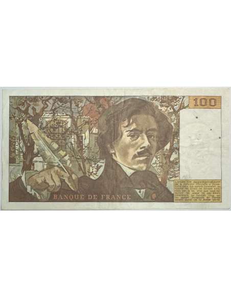 100 FRANCS DELACROIX (1983) M.64 - Billet de banque // Qualité : TB