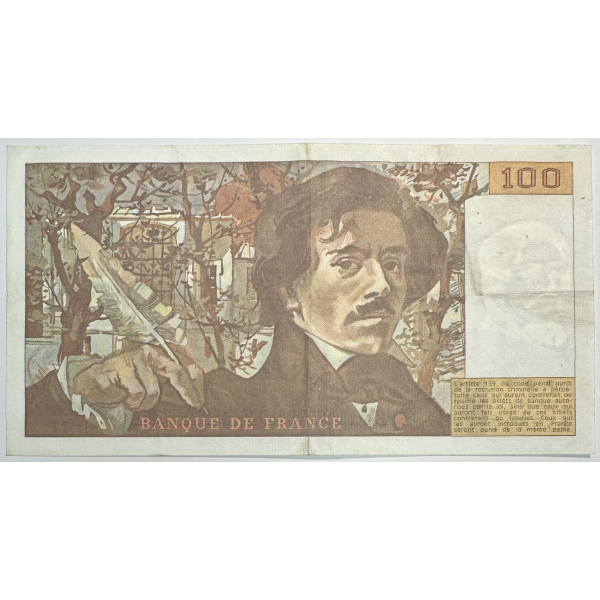 100 FRANCS DELACROIX (1984) D.77 -...