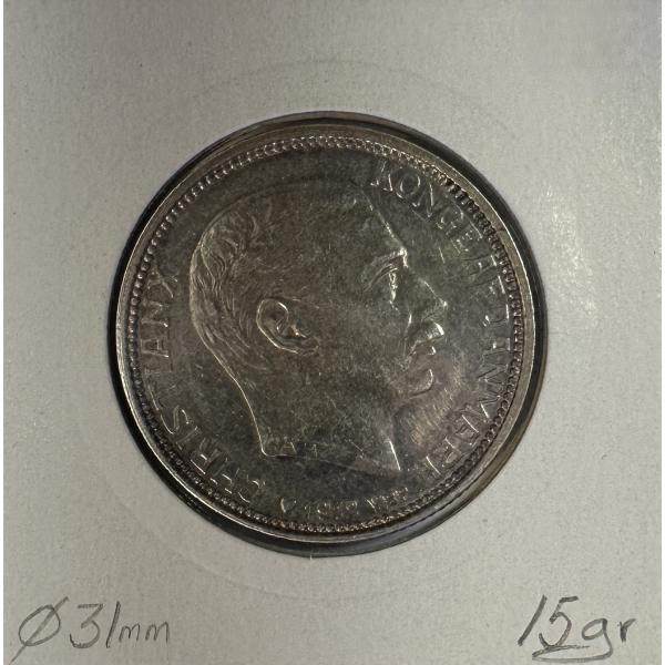 DANEMARK - 2 KRONER 1912 - Pièce de...