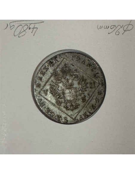 AUTRICHE - 7 KREUZER 1802 A - Pièce de Monnaie en Argent // TB