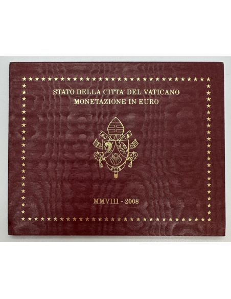 Vatican - Coffret Brillant Universel 2008 - Série officielle complète des Euro