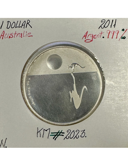 AUSTRALIE - 1 DOLLAR - 2011 - Pièce de Monnaie en ARGENT // Qualité : NEUVE