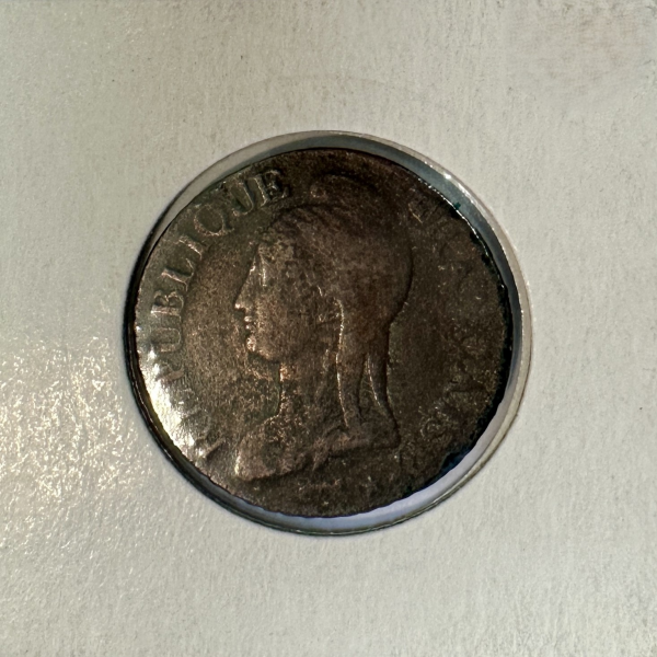 5 CENTIMES DUPRE - L'An 8 D - Pièce...