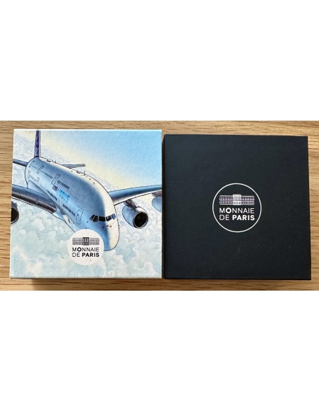 France - Coffret Belle Epreuve 2017 - 10 EURO - AVIATION A380