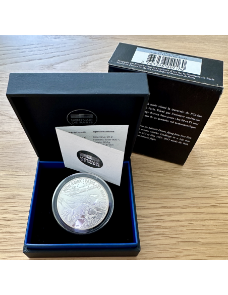 France - Coffret Belle Epreuve 2017 - 10 EURO - AVIATION SPIRIT OF ST LOUIS