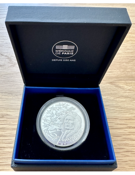 France - Coffret Belle Epreuve 2017 - 10 EURO - AVIATION SPIRIT OF ST LOUIS