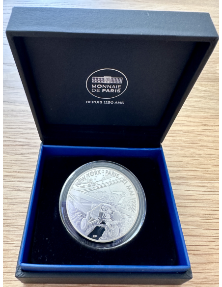 France - Coffret Belle Epreuve 2017 - 10 EURO - AVIATION SPIRIT OF ST LOUIS