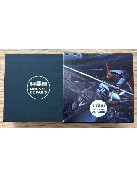 France - Coffret Belle Epreuve 2017 - 10 EURO - AVIATION SPIRIT OF ST LOUIS