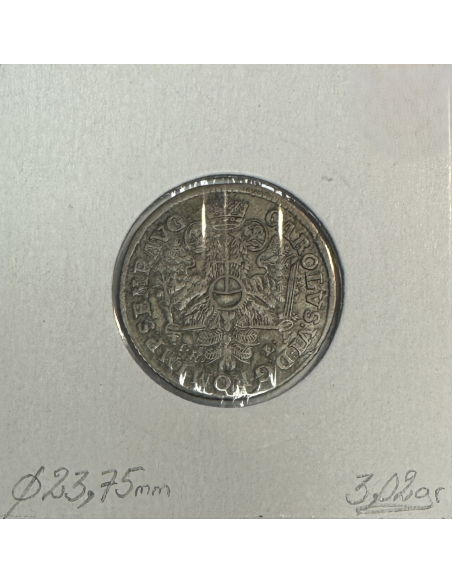 ALLEMAGNE -  4 SCHILLING - 1728 IHL - Monnaie en Argent // Qualité : TTB