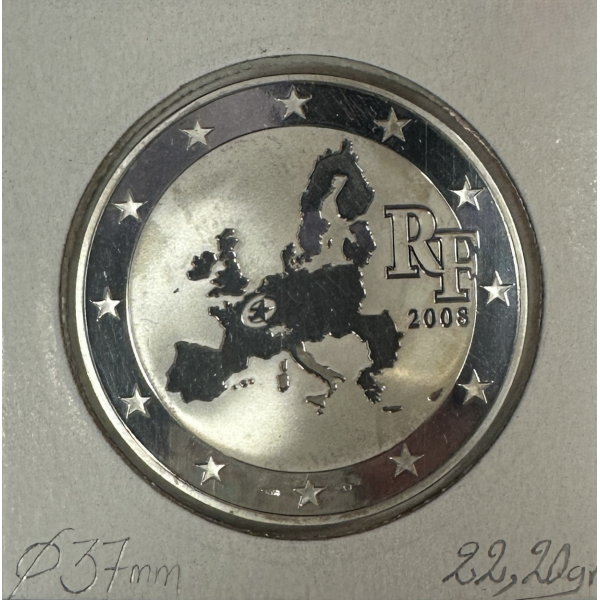 1 EURO 1/2 EN ARGENT (2008) - LE...