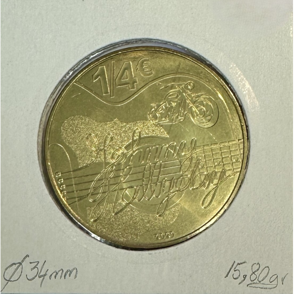 1/4 EURO DE LA FRANCE (2020) JOHNNY...