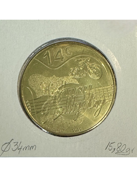 1/4 EURO DE LA FRANCE (2020) JOHNNY HALLYDAY // Qualité : SUP