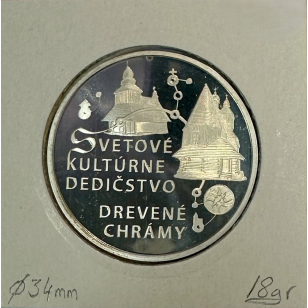 SLOVAQUIE - 10 EURO EN ARGENT - EGLISES - 2010 // Qualité... 2