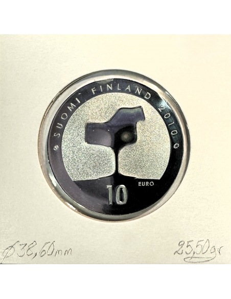 FINLANDE - 10 EURO 2010 // Pièce de Monnaie en Qualité : BE