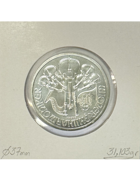 AUTRICHE - 1 EURO 1/2 EN ARGENT - Orchestre Philharmonique // 2009