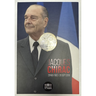 France - 10 Euro 2020 - JACQUES CHIRAC - Monnaie en...