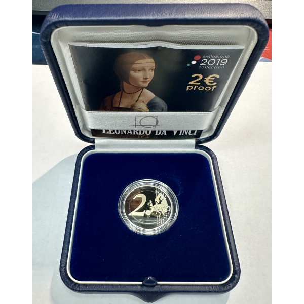 Italie - 2 EURO 2019 EN Coffret BELLE...
