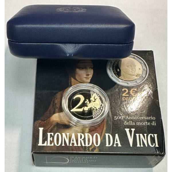Italie - 2 EURO 2019 EN Coffret BELLE...