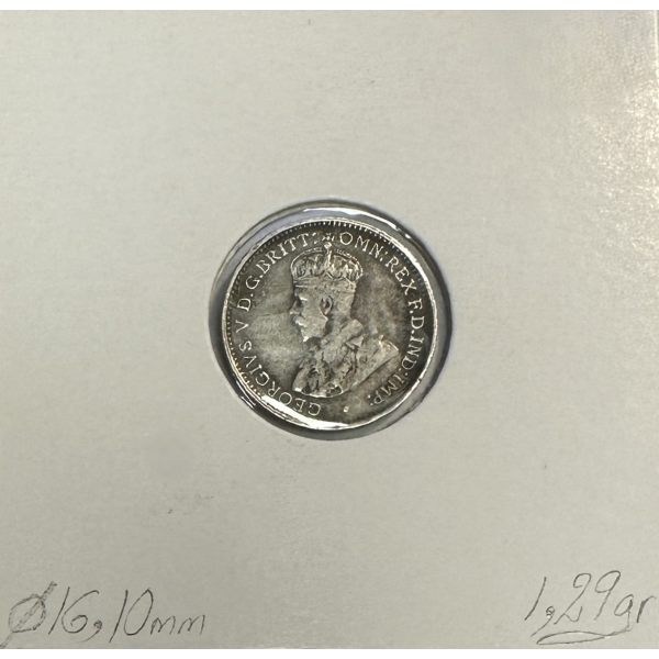 AUSTRALIE - 3 PENCE 1917 M - Pièce de...