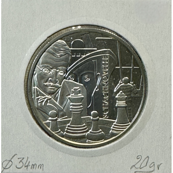 AUTRICHE - 20 EURO EN ARGENT - Stefan...